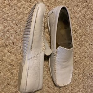 Men’s GBX white leather shoes